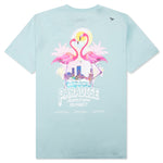 Pastel Paradise Tee - Powder Blue
