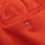 Tapered Fit Chromatic Jogger Pants - Rust
