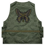 Papillon Jacquard Sateen Radio Vest - Olive