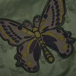 Papillon Jacquard Sateen Radio Vest - Olive