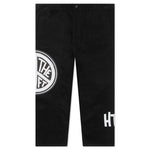 Peace Print Trouser Pant - Black