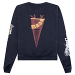 Pennant Flag Crewneck - Vintage Black