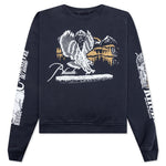 Pennant Flag Crewneck - Vintage Black
