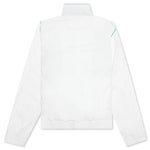Perforated Layered Track Jacket - White/Green