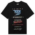 Persistence Race Tee - Black