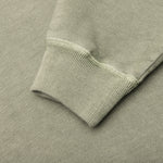 Pigment Dyed Sweat Shirt L/S - Olive