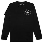 Pima Cotton L/S Tee - Black
