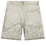 Pleaded Padded Shorts - Sand