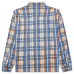 Pioneer Khadi Check Shirt L/S - Blue