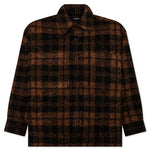 Plaid Padded Shirt - Saffron