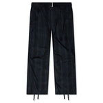Plaid Pants - Black