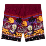 Beach Short - Burgundy