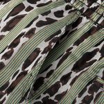 Bloom Striped Beach Pant - Black