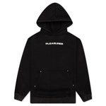 Burnout Dyed Hoodie - Black