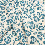 Eclipse Cheetah Beach Pant - Cream/Blue