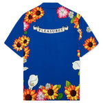 Heart Button Down - Blue