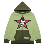 Party Animal Zip Hoodie - Green
