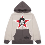 Party Animal Zip Hoodie - Grey