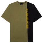 Reality Split Shirt - Black