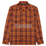 Shade Plaid Work Shirt - Orange
