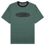 Sports Striped Shirt - Green