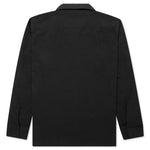 Stare Longsleeve Overshirt - Black