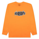 Strain Logo L/S T-Shirt - Orange