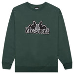 Thicc Applique Premium Crewneck - Alpine Green