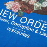 PLEASURES x New Order Power T-Shirt - Royal