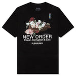PLEASURES x New Order Power T-Shirt - Black