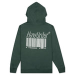 PLEASURES x New Order Republic Premium Hoodie - Alpine Green
