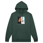 PLEASURES x New Order Republic Premium Hoodie - Alpine Green
