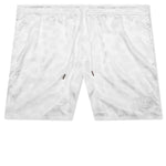 Polka Dot Short - White