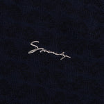 Monogram 72 Jacquard Polo - Black/Navy