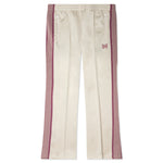 Poly Smooth Boot-Cut Track Pant - Ivory