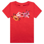 Kids Pop S/S Tee - Racing Red