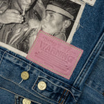 Portrait Denim Jacket - Multi