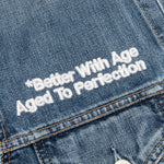 Portrait Denim Jacket - Multi