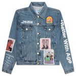 Portrait Denim Jacket - Multi