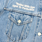 Portrait Denim Jacket - Multi