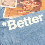 Portrait Denim Jacket - Multi