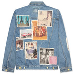 Portrait Denim Jacket - Multi
