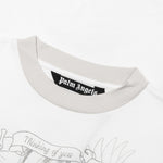 Portrait Pencil Over Tee - Off White/Grey