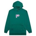Block "P" 5 Hoodie - Dark Green
