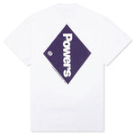 Diamond Logo S/S Tee - White
