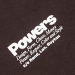 Money Power Respect S/S Tee - Chocolate