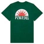 Sun S/S Tee - Dark Green
