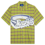 Printed Camp Collar Shirt - Green