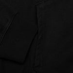 Printed Charm Logo Hoodie - Black