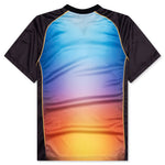 Printed Football Top - Gradient